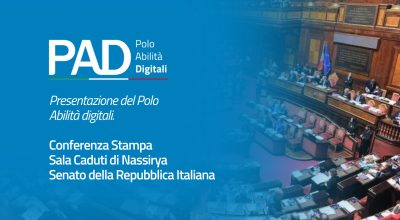 Conferenza stampa martedì 20 settembre del Polo Abilità Digitali al Senato della Repubblica